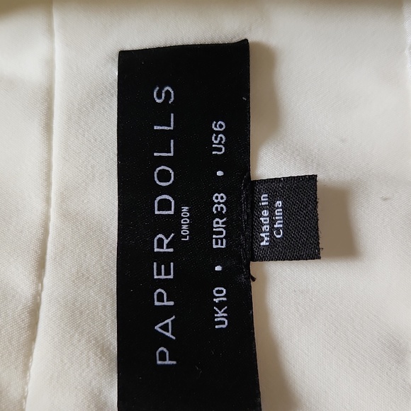 ASOS Paper Dolls black and white blazer - Picture 8 of 13